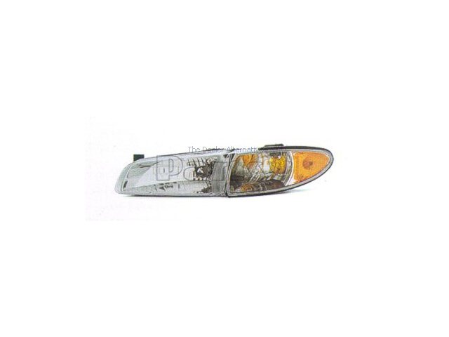 1997-2003 Pontiac Grand Prix Headlight Assembly Left - Driver Side Action Crash 97-03 Pontiac Headlight Assembly
