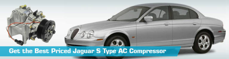 AC Compressor for Jaguar S Type - Partsgeek