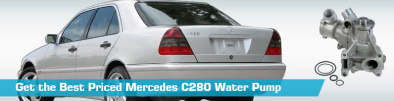 Water Pump for Mercedes C280 - Partsgeek