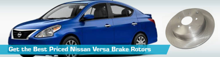 Brake Rotors for Nissan Versa - Partsgeek