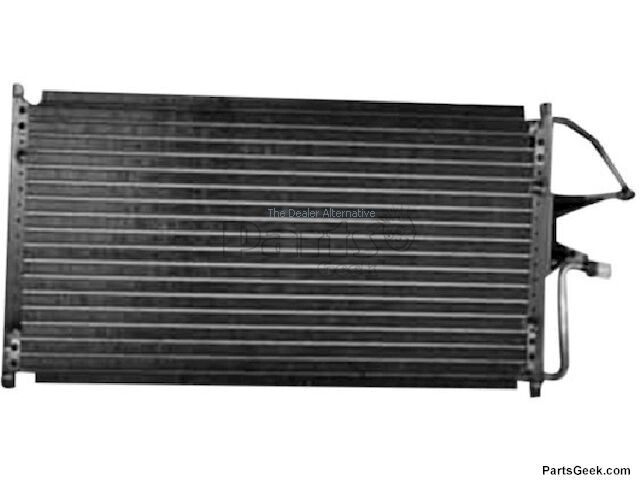 Chevrolet C1500 AC Condenser Air Conditioning Action Crash Spectra