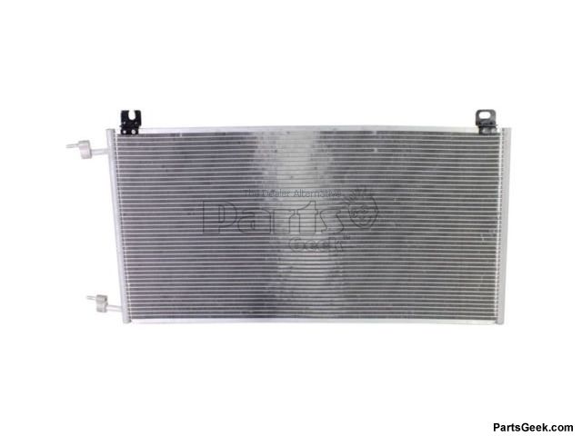 A/C Condenser For GMC Suburban Yukon Denali 99-07 Sierra – With Rear AC, Aluminum, Cooling Direct CDC3026