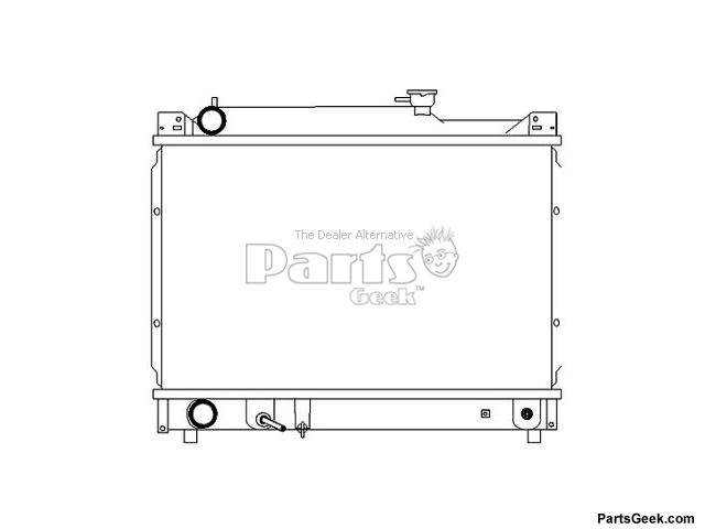 thumbnail image 2 of Speed Daddy Aluminum Core Radiator For Tracker / Sidekick / Sunrunner 1989-1995 – DPI 1118 2 of 5