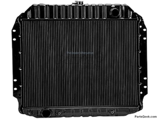 66 1966 Ford F100 Radiator - Cooling System - APDI, Action Crash ...