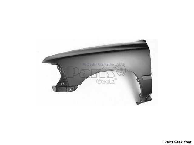 94 1994 Toyota Pickup Fender Body Mechanical & Trim Action Crash