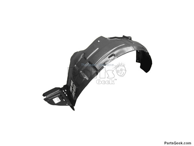 Front Left Driver Side Fender Liner / Splash Guard For 2019-2020 Kia Sorento – Black Plastic – Replaces 86810C6500