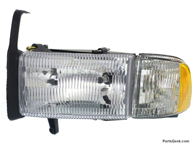 98 1998 Dodge Ram 1500 Headlight Assembly - Body Electrical - Action