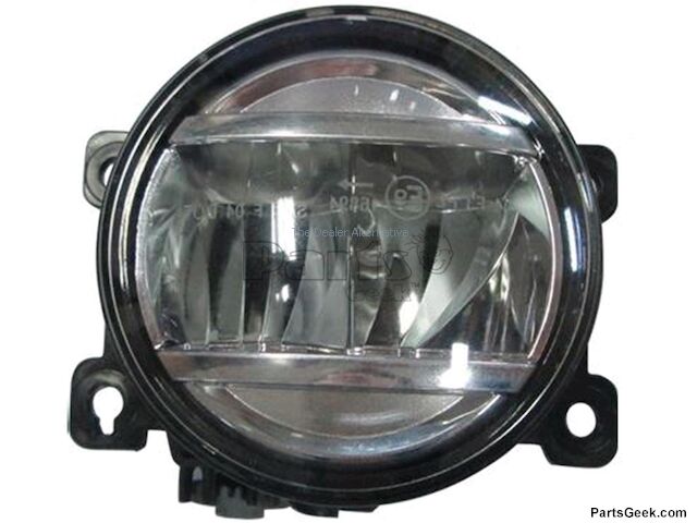 Action Crash Fog Light Bezel For 2019-2020 Honda Passport, Right Passenger Side, Textured Black, 53849GN