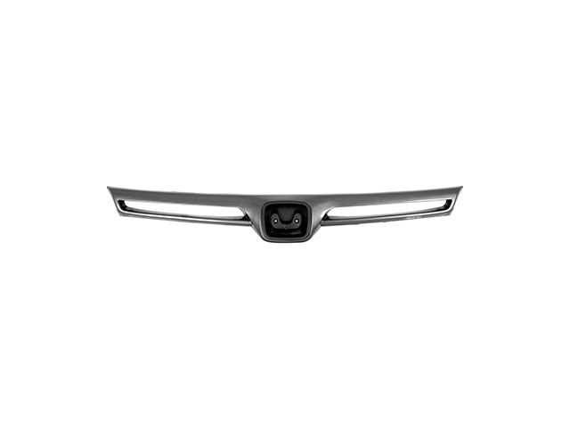 Front Grille Assembly – Painted Black, Fits 2006-2008 Honda Civic Coupe (HO1200174)