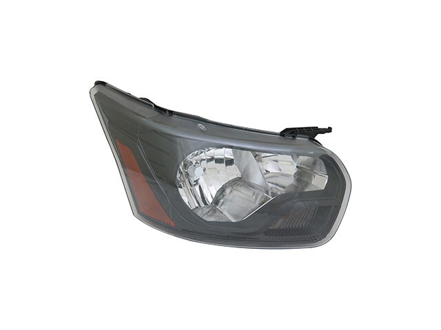 thumbnail image 2 of DTMOTO Driver Side Halogen Headlight For 2015-2023 Ford Transit 150/250/350 – Black Housing, Clear Lens 2 of 4