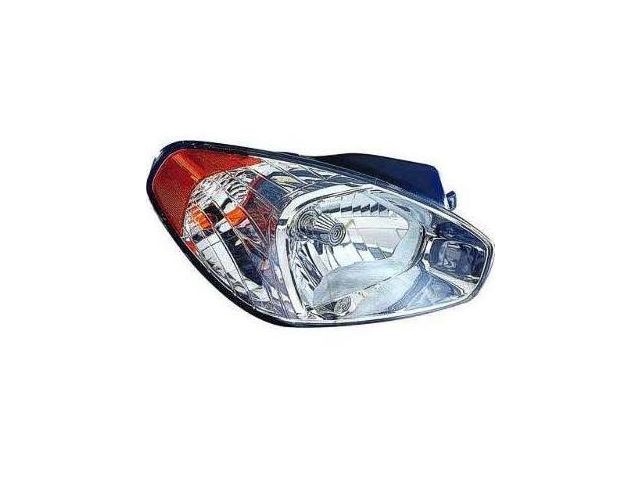Driver Left Headlight Assembly For 2015-2017 Hyundai Accent – Without Bulb HY2502192