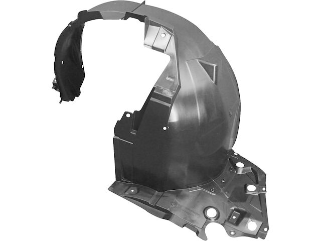 Front Left Inner Fender Liner For 2020-2021 Nissan Versa - Black AM Autoparts NI1248178