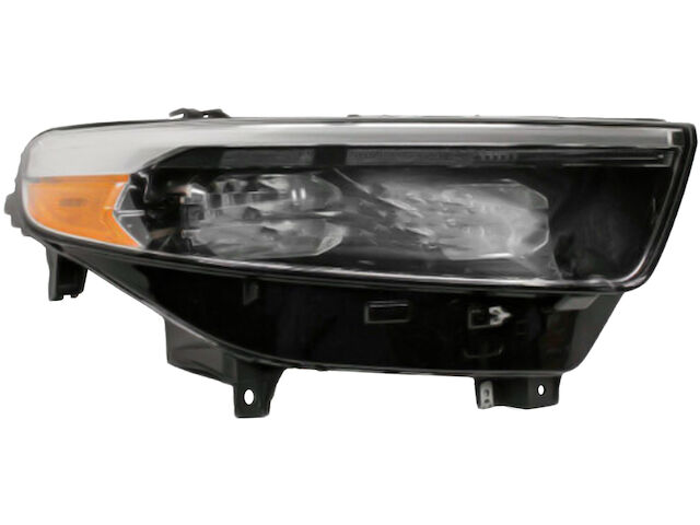 Front Fog Light Covers For 2020-2022 Ford Explorer - Left & Right Side, Black ABS Plastic