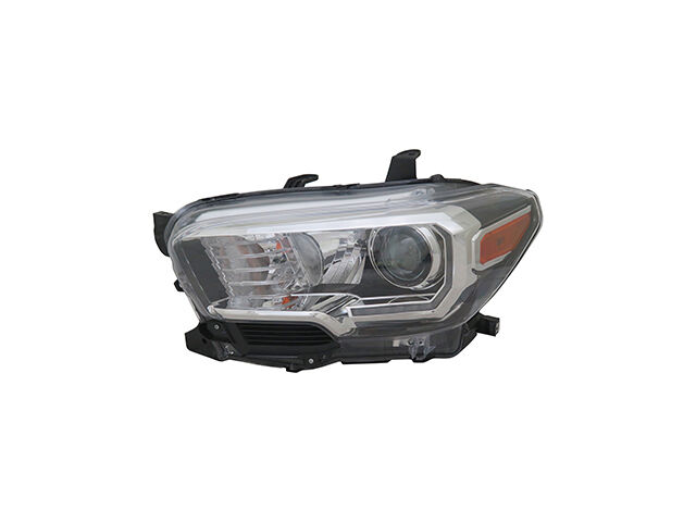Front Bumper Cover Kit For 2016-2023 Toyota Tacoma – With Grilles & Valance, Primed Black