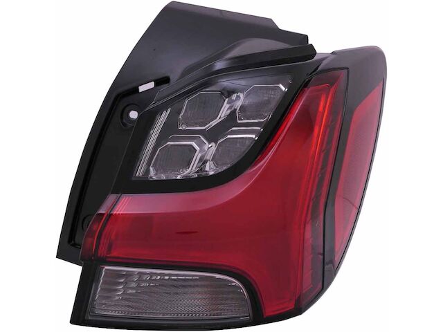 Passenger Side Rear Tail Light Assembly For Mitsubishi Outlander Sport & ASX 2011-2019 – Red & Black Housing With LED Brake Lights