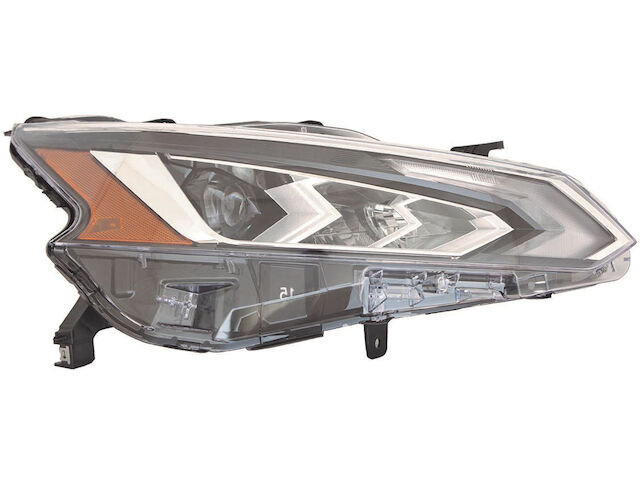 TOPAZ Right Passenger Side LED Headlight Assembly For Nissan Altima 2019-2022 - Plug & Play, DOT Certified