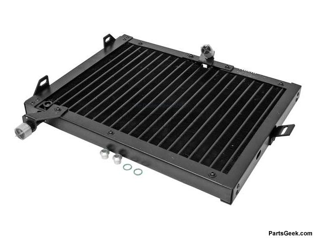 thumbnail image 2 of A/C Condenser With Receiver Drier For Porsche Panamera 2010-2016 – 3.0L 3.6L 4.8L 2 of 6