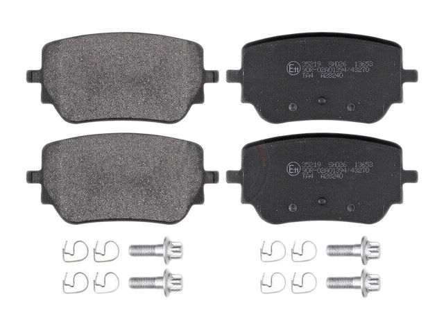 Brembo Rear Brake Pad Set 26116FF – For 2016-2020 Mercedes GLC300 – Premium NAO Ceramic
