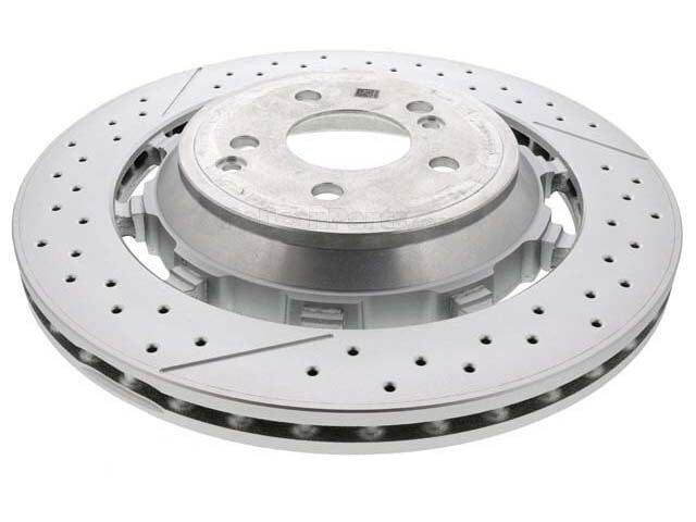 TopEuro Brake Kit For Mercedes S63 / S65 AMG – Front & Rear Drilled Rotors + Pads – #7301