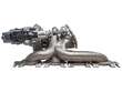 Turbocharger with Exhaust Manifold