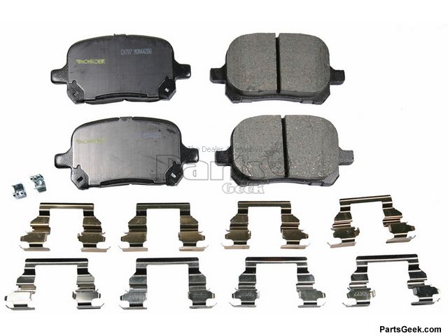 Toyota Solara Brake Pads - Disc Brake Pad - Monroe Centric Akebono EBC ...