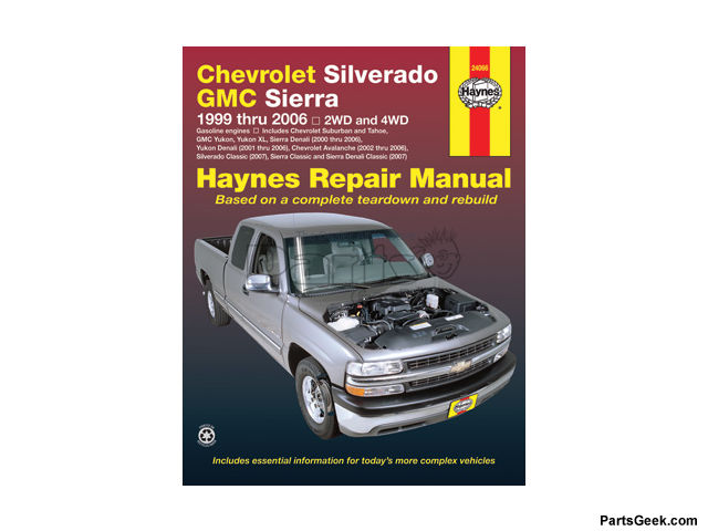 1999 CHEVY TAHOE REPAIR MANUAL visual data 8