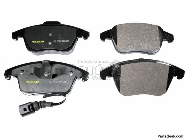 Check brake pads passat