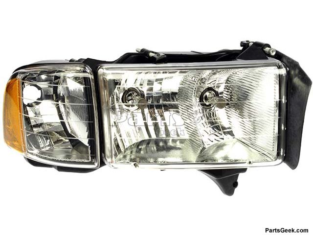 00 2000 Dodge Ram 1500 Headlight Assembly - Body Electrical - Action