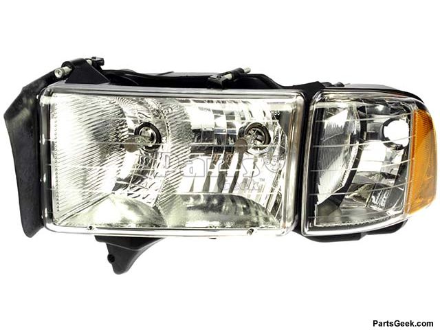 01 2001 Dodge Ram 1500 Headlight Assembly - Body Electrical - Action