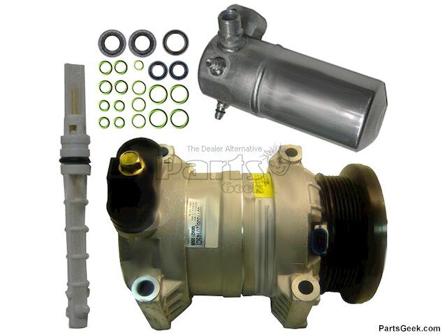 A/C Compressor With HT6 Style & 6-Groove Pulley For Chevy Express GMC Savana Oldsmobile – 89018787 Etc.