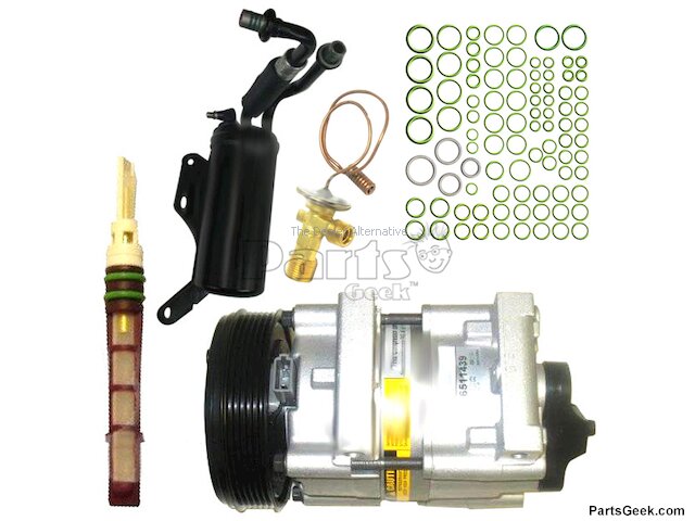 Ford E350 Econoline AC Compressor - Air Conditioning - GPD Four Seasons ...