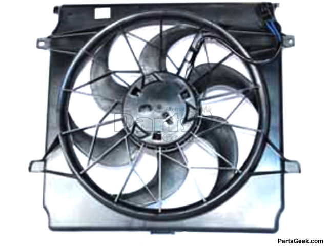 thumbnail image 2 of Genuine Mopar Aluminum Engine Fan Bracket For Jeep Liberty 2.5L & 2.8L CRD Diesel (2002-2004) – Direct Fit 5072447AB 2 of 5