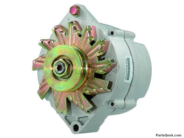 Powermaster 21563JM 85 Amp Alternator For Chevy Corvette 1969-1982 – 10si Internally Regulated
