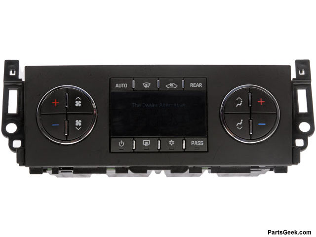 07 2007 Chevrolet Tahoe HVAC Temperature Control Panel - Climate ...