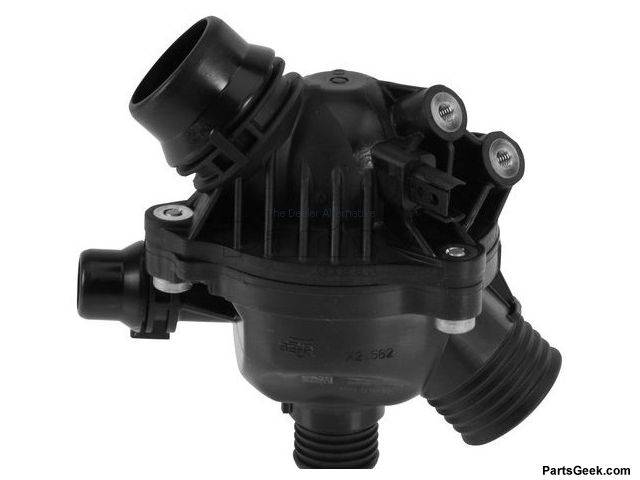 BMW E70 X5 3.0si/30i Electric Thermostat Assembly With Bolt Kit - WAHLER - 2007-2010