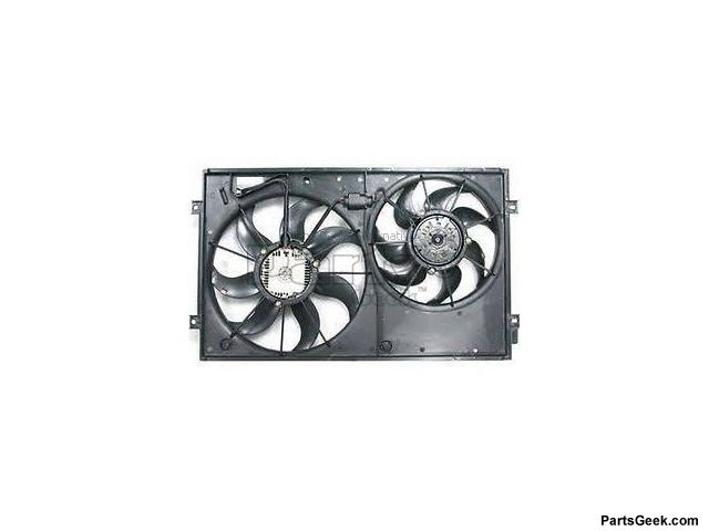 thumbnail image 2 of Aluminum Core Radiator Assembly For 2006-2012 Volkswagen Jetta 1K0121251EH 2 of 5