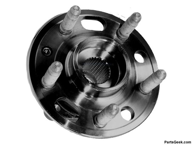 thumbnail image 2 of Front Wheel Bearing Hub Assembly – 2010-16 Buick LaCrosse, Chevy Equinox, Cadillac CTS – LONGHONGAUTO M17027X2K1997 2 of 6