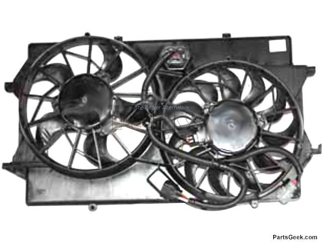 Ford Focus Radiator Fan - Cooling System - Replacement Action Crash ...