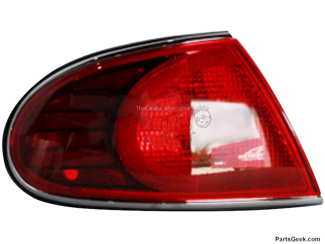 00 2000 Buick LeSabre Tail Light Assembly - Body Electrical - TYC, Left