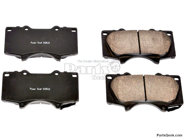 PowerStop Front Brake Kit with Calipers | 1995–2004 Toyota Tacoma (KCOE1232) main image 1