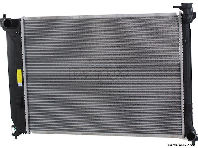 DNA MOTORING Aluminum Core Radiator For 2015-2019 Sonata 2.4L – Direct Fit 13457