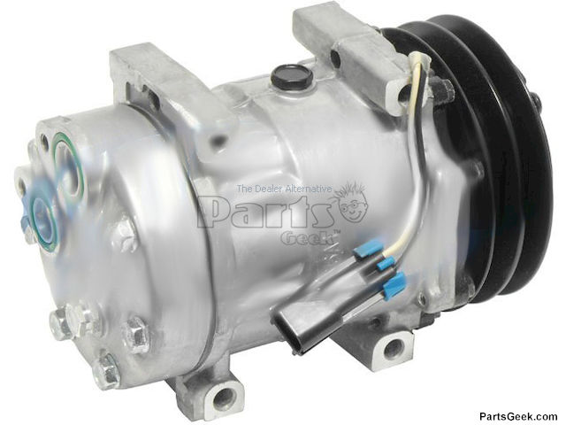 thumbnail image 2 of New AC Compressor For Volvo VNL VNM – Eagle Products W/ 6 Groove Pulley (OE 21349573, 20501069) 2 of 4