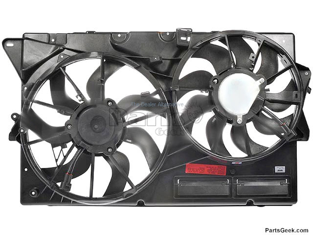 Ventilador De Radiador Completo Para Ford Explorer, Flex, Lincoln MKT - ¡Ensamblaje Nuevo Con Garantía De 10 Años!