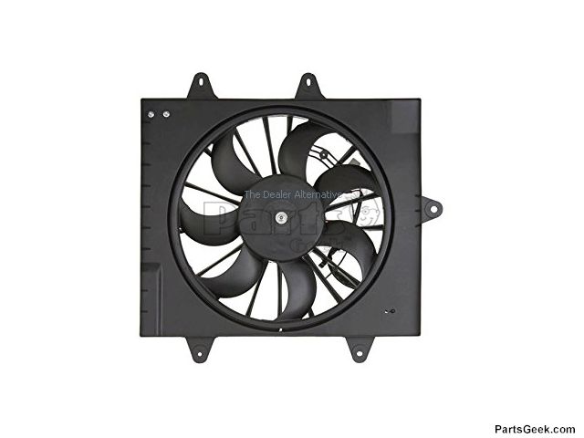 Chrysler PT Cruiser Radiator Fan - Cooling System - Action Crash Dorman