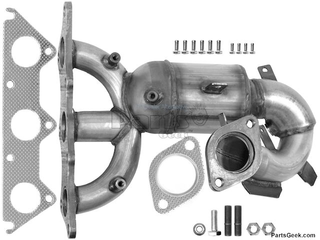 07 2007 Mitsubishi Eclipse Catalytic Converter - Exhaust - API, Bosal
