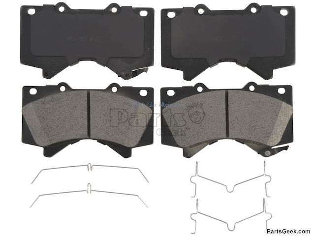 14 2014 Toyota Tundra Brake Pad Set - Brake - AC Delco, API, Advics