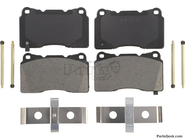 thumbnail interactive-video image 1 of Power Stop Evolution Ceramic Rear Brake Pad Set For 2015-2017 Ford Mustang - 97632QJ 1 of 2