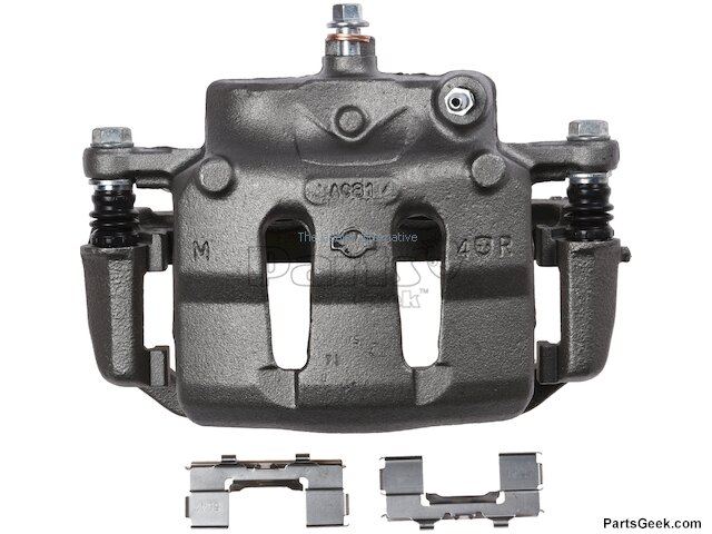 thumbnail image 2 of Front Right Brake Caliper With Bracket For Nissan Frontier 98-04 & Pickup D21 4WD 2 of 4
