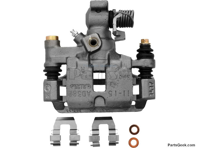 Rear Right Brake Caliper With Bracket – 2000-2005 Buick LeSabre Park Avenue, Pontiac Bonneville, Olds Aurora