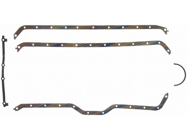 For 1971-1974 International Scout II Oil Pan Gasket Set Felpro